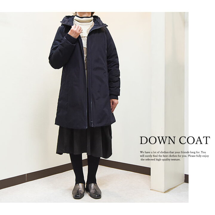 楽天市場】☆□soldout□ダウンコート レディース フード付き ロング丈 