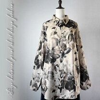楽天市場】花柄 ヴィンテージ（袖の長さ長袖）（シャツ・ブラウス 