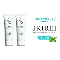 歯科クリニック採用 口臭ケア 歯磨きジェル ミント味 40g×2本 ブレスケア オーラルケア 口臭 ケア 歯周…