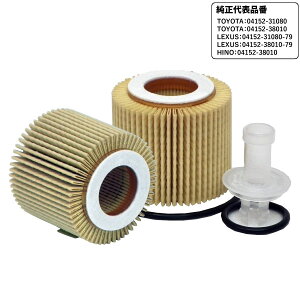 オイルフィルター オイルエレメント トヨタ レクサス スバル ダイハツ オイル フィルター 消耗品 エレメント エンジンオイルフィルター TE-1