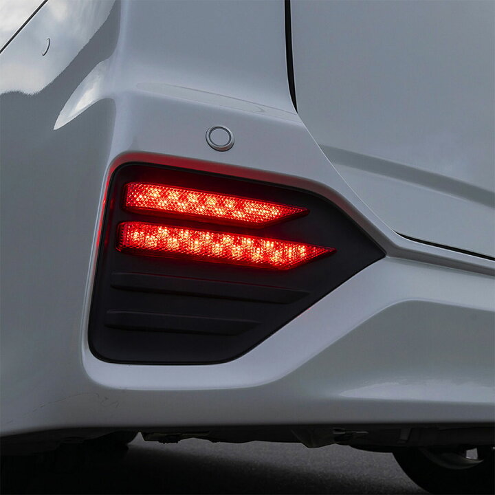 楽天市場】Valenti ヴァレンティ LEDリアバンパー リフレクター 90型 