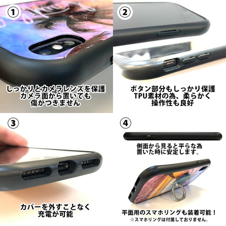 楽天市場 スマホケース 携帯ケース 携帯カバー ガラスケース ハードケース Iphoneケース Iphone11ケース Iphone8ケース 耐衝撃 強化ガラス Iphone Xs Max Iphone Xr Iphone8 Iphone7 Iphonex アメリカン ハンバーガー イラスト アメリカ ホットドッグ ビール おもしろ Pixy