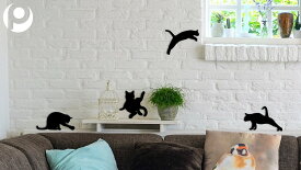 楽天市場 猫 シルエット ステッカー 壁紙 装飾フィルム インテリア 寝具 収納 の通販
