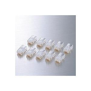 i܂Ƃ߁jGR ELECOM RJ45RlN^ LD-RJ45T10A 10y×10Zbgz