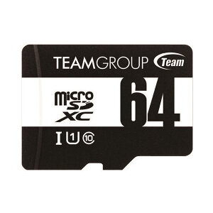 TEAM microSDXCJ[h 64GB TUSDX64GCL10U03
