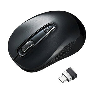 �i�܂Ƃ߁j�T�����T�v���C ���C�����XType-C�u���[LED�}�E�X �u���b�N MA-WBLC41BK 1�y×3�Z�b�g�z