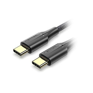 VENTION USB 2.0 C-type Male to C-type Male 3AP[u LED^Cv 3m ubN TA-9965