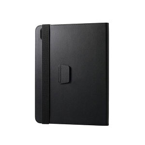 �G���R�� 11�C���`iPad Air(M3/M2) �t���b�v�P�[�X �Ռ��K�[�h �x���g�t 2�A���O�� �y�� �u���b�N TB-A25MPLF2BK