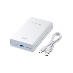 TTvC PoE-USB Type-CϊA_v^ PD60Wd lbg[NʐMΉ zCg LAN-ADPOEC