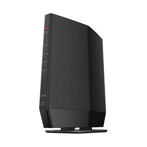 �o�b�t�@���[AirStation ����LAN�e�@ 11ax�^ac�^n�^a�^g�^b 4803+573Mbps WSR-5400AX6P-BK1��