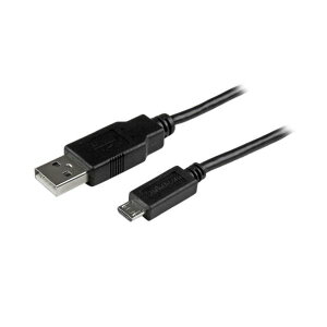 StarTech.com Micro USB�X�����P�[�u�� 91cm Type A�i�I�X�j-Micro B�i�I�X�j�[�d�������p �u���b�N USBAUB3BK 1�{