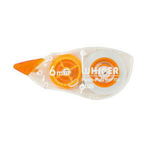�i�܂Ƃ߁j �v���X �C���e�[�v�z���C�p�[ �v�b�V���v�� 6mm��×12m �I�����W WH-706-3P 1�p�b�N�i3�j �y×5�Z�b�g�z