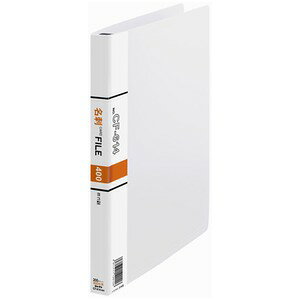 (まとめ)コレクト 名刺カードファイル CF-614-WH A4L 400名【×2セット】