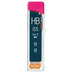 �i�܂Ƃ߁j TANOSEE �V���[�v SHARP�֐c 0.5mm HB 1�i40�{�j �y×20�Z�b�g�z
