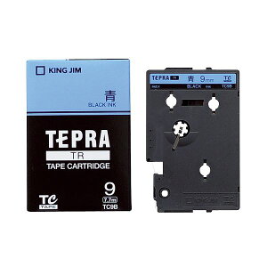 �i�܂Ƃ߁j �L���O�W�� �e�v�� TR �e�[�v�J�[�g���b�W �p�X�e�� 9mm �^������ TC9B 1�� �y×4�Z�b�g�z