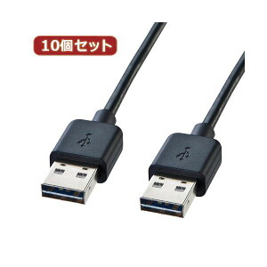 10�Z�b�g �T�����T�v���C ���ʑ}����USB�P�[�u���iA-A�^�C�v�j KU-RAA1 KU-RAA1X10
