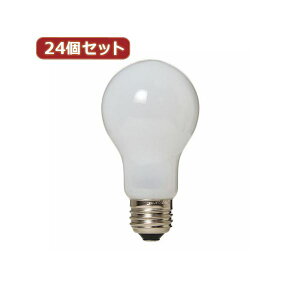 YAZAWA 24�Z�b�g �������V���J60W�` LW100V60WWLX24