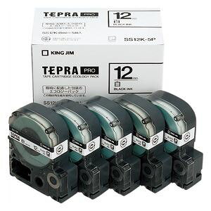 �L���O�W�� �e�v��PRO�e�[�v�G�R�p�b�N 12mm �����x�� 5�� SS12K-5P