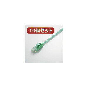10�Z�b�g �G���R�� Gigabit ���炩LAN�P�[�u���iCat6�����j LD-GPY�^G2X10