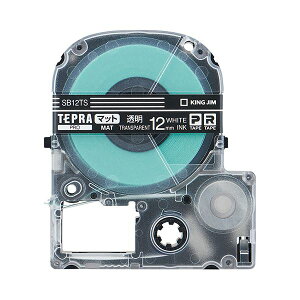 �i�܂Ƃ߁j �L���O�W�� �e�v�� PRO �e�[�v�J�[�g���b�W �}�b�g���x�� 12mm �����^������ SB12TS 1�� �y×5�Z�b�g�z