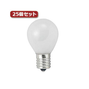 YAZAWA �N���v�g���~�j�����v 40W�` ����E17 �t���X�g25�Z�b�g KS351736FX25