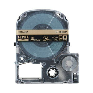 �i�܂Ƃ߁j �L���O�W�� �e�v�� PRO �e�[�v�J�[�g���b�W �p�X�e�� 24mm ���^������ SC24KZ 1�� �y×4�Z�b�g�z