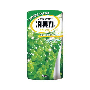 (まとめ) エステー トイレの消臭力 トイレの消臭力 アップルミント 1個入 【×5セット】