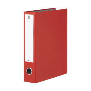 (まとめ) コクヨ チューブファイル(NEOS)A4タテ 500枚収容 50mmとじ 背幅65mm カーマインレッド フ-NE650R 1冊 【×30セット】