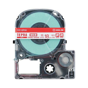 (�܂Ƃ�) �L���O�W�� �e�v�� PRO �e�[�v�J�[�g���b�W ���S�� 18mm ���^�ԕ��� SS18RW 1�� �y×10�Z�b�g�z