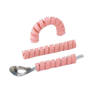 (まとめ)台和 くるくるグリップ ピンク HS-N15P 1セット(3個)【×5セット】