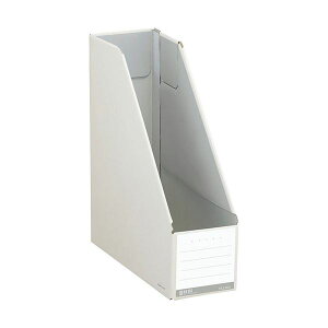 (まとめ)コクヨ ファイルボックス(NEOS)スタンドタイプ A4タテ 背幅102mm オフホワイト フ-NEL450W 1セット(10冊) 【×3セット】