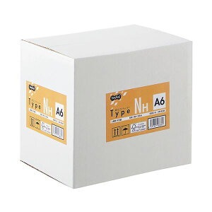 (まとめ) TANOSEE αエコペーパータイプNH A6 1箱(4000枚:500枚×8冊) 【×5セット】