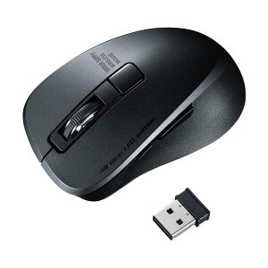 �T�����T�v���C �É����C�����X�u���[LED�}�E�X(5�{�^��) �u���b�N MA-WBL153BK 1��