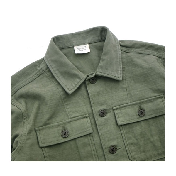 アメリカ軍ファーティングシャツ レプリカ オリーブ 14h（メンズS相当） | インテリア生活雑貨の店ポライト