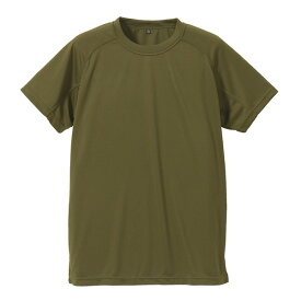 J. S.D.F.（自衛隊）採用吸汗速乾半袖 Tシャツ 【同色2枚SET】 S オリーブグリーン