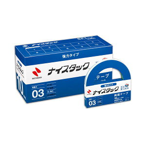 (�܂Ƃ�) �j�`�o�� �i�C�X�^�b�N ���ʃe�[�v ���̓^�C�v �u���{�b�N�X �努 10mm×18m NWBB-K10 1�p�b�N(12��) �y×5�Z�b�g�z