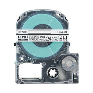 �i�܂Ƃ߁j�L���O�W�� �e�v�� PRO�e�[�v�J�[�g���b�W �L���C�ɂ͂����郉�x�� 24mm ����/������ ST24KE 1�y×5�Z�b�g�z