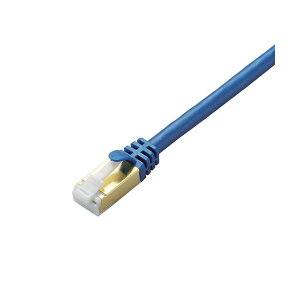 �i�܂Ƃ߁j �G���R�� LAN�P�[�u��/CAT7����/�ܐ܂�h�~/2m/���^���b�N�u���[ LD-TWST/BM20 �y×2�Z�b�g�z