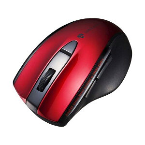 �T�����T�v���C �É�Bluetooth�u���[LED�}�E�X 5�{�^�� ���b�h MA-BTBL167R 1��
