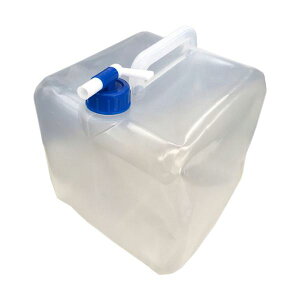 (まとめ)YAMAZEN 折りたたみウォータータンク 10L YWT-10 1個 【×5セット】