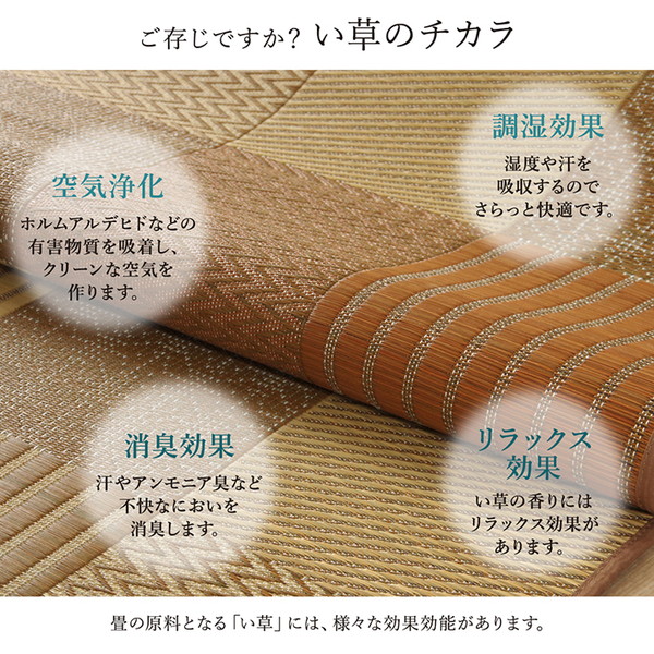 楽天市場】袋織 い草 ラグマット/絨毯 【ベージュ 約191×250cm】 日本