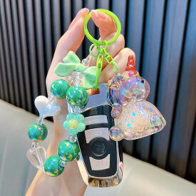 キーホルダー ユニコーン 韓国雑貨 かわいい クリスタル キーチェーン 携帯ストラップ キーリング 飾り 雑貨 小物 フィギュア プレゼント 景品 キャラクター 学生 おしゃれ 誕生日 かばん カギ 人気 韓流雑貨ポッポ バッグチャーム