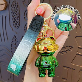 キーホルダー メタルベア 光るサングラス 韓国雑貨 かわいい キーチェーン 萌えグッズ 携帯ストラップ キーリング 雑貨小物 フィギュア キャラクター 学生 おしゃれ 誕生日 かばん カギ目印 人気キーホルダー 韓流雑貨 ポッポ 大阪 鶴橋 コリアンタウン