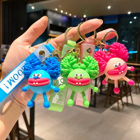 キーホルダー ソーセージリップモンスター 韓国雑貨 かわいい キーチェーン おもしろい 携帯ストラップ キーリング 雑貨小物 フィギュア キャラクター 学生 おしゃれ 誕生日 かばん カギ目印 人気キーホルダー 韓流雑貨 ポッポ 大阪 鶴橋 コリアンタウン