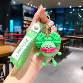 キーホルダー ソーセージリップモンスター 韓国雑貨 かわいい キーチェーン おもしろい 携帯ストラップ キーリング 雑貨小物 フィギュア キャラクター 学生 おしゃれ 誕生日 かばん カギ目印 人気キーホルダー 韓流雑貨 ポッポ 大阪 鶴橋 コリアンタウン