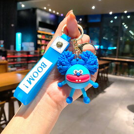 キーホルダー ソーセージリップモンスター 韓国雑貨 かわいい キーチェーン おもしろい 携帯ストラップ キーリング 雑貨小物 フィギュア キャラクター 学生 おしゃれ 誕生日 かばん カギ目印 人気キーホルダー 韓流雑貨 ポッポ 大阪 鶴橋 コリアンタウン