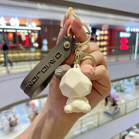 【おしゃれに差が付く】ポリゴン風立体キャラクターキーホルダー かわいい プレゼント 韓国風キーホルダーバッグチャーム おしゃれ カップル おそろい グッズ 男女兼用 推し活 グッズ ストラップ付 ギフト 韓流雑貨 ポッポ 大阪 鶴橋 コリアンタウン