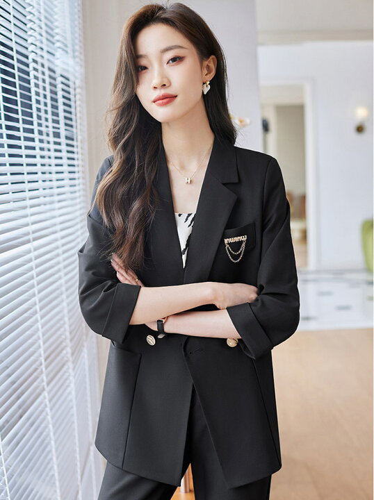 楽天市場】入学式 ママスーツ 卒業式 セットアップ 40代 韓国 制服  