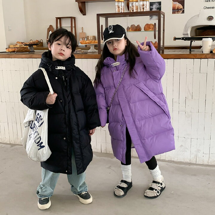 楽天市場】ベンチコート ジュニア 女の子 160cm 中綿ジャケット キッズ