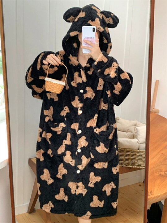 楽天市場】着ぐるみ パジャマ 可愛い 大人用 モコモコ パジャマ 